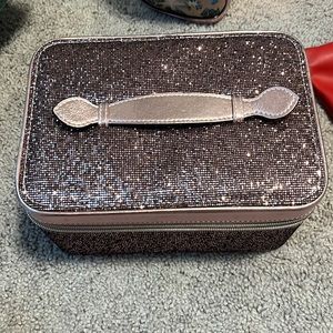 Makeup cute sparkly container, brand new